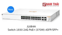 Thiết bị chuyển mạch Aruba IOn 1930 24G 4SFP+ 370W Switch JL684A