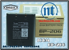 Pin Icom BP-206 (3.7V/1650mAh, Li-Ion)