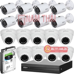 Lắp đặt trọn bộ 17 camera giám sát 1.0M Dahua