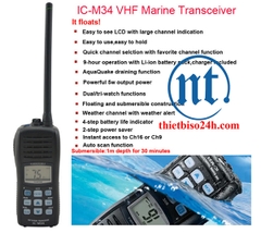 Máy bộ đàm hàng hải ICOM M34