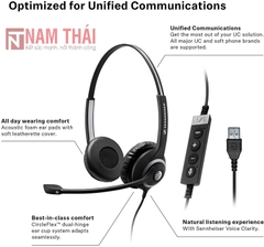 Tai nghe Sennheiser SC 260 USB CTRL II