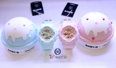 Baby-G x Häagen-Dazs BA-110PI-4APRH phiên bản giới hạn | TẶNG KÈM SẠC DỰ PHÒNG CHÍNH HÃNG HƯƠNG KEM