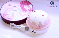 Baby-G x Häagen-Dazs BA-110PI-4APRH phiên bản giới hạn | TẶNG KÈM SẠC DỰ PHÒNG CHÍNH HÃNG HƯƠNG KEM