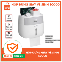 Hộp đựng giấy vệ sinh Ecoco | Hàng chính hãng - SGTShop