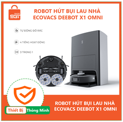 Ecovacs Deebot X1 OMNI – Bản Quốc Tế