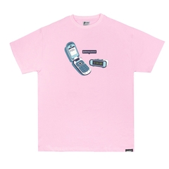 Áo thun màu hồng pastel street wear nữ