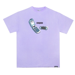 Áo thun violet nữ streetwear