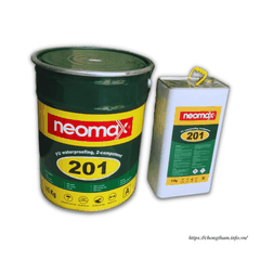 NEOMAX 201- HỢP CHẤT CHỐNG THẤM GỐC POLYURETHANE ĐÀN HỒI CAO