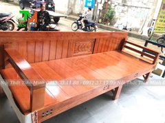 Ghế thành giường xoan ta 1m6x2m