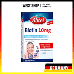 VIÊN UỐNG ABTEI BIOTIN 10MG 