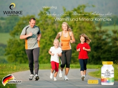 VITAMIN TỔNG HỢP WARNKE VITAMIN UND MINERAL KOMPLEX - MADE IN GERMANY