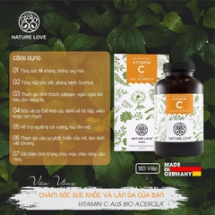 VITAMIN C BIO NATURE LOVE – HÀNG NỘI ĐỊA ĐỨC