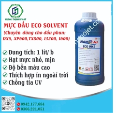 MỰC IN ECO SOLVNET (MỰC DẦU NGOÀI TRỜI)