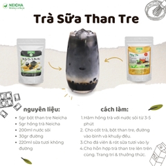 Bật Mí 2 Công Thức Pha Trà Sữa Than Tre Mới Lạ, Siêu Ngon