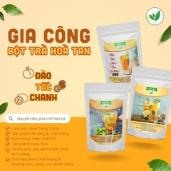 Gia Công Bột Trà Hoà Tan Đủ Vị Siêu Hot Mùa Hè