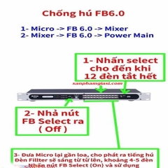 Chống Hú Karaoke Feedback Bosa 6.0