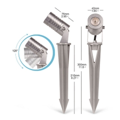 Đèn LED sân vườn công suất cao