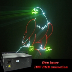 Đèn laser công suất lớn 10W RGB animation