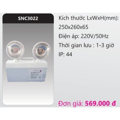 ĐÈN SẠC KHẨN CẤP DUHAL SNC3022