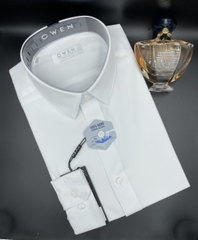 ÁO SƠ MI TRẮNG DÀI TAY NANO CÓ TÚI AR230315DT