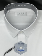 ÁO SƠ MI TRẮNG DÀI TAY NANO CÓ TÚI AR230315DT