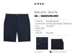 QUẦN SHORT SS231419-DNV