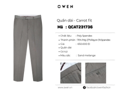 QUẦN TÂY QCAT231736