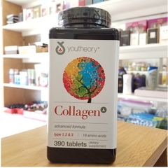 Collagen Youtheory 390 Viên Type 1,2& 3 | Collagen Đẹp Da Của Mỹ