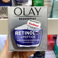 Kem Olay Trắng Da Retinol24 + Peptide Night Face Moisturizer 48g