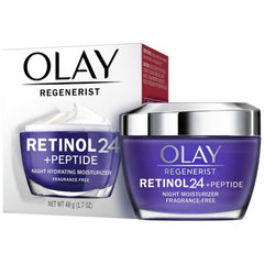 Kem Olay Trắng Da Retinol24 + Peptide Night Face Moisturizer 48g