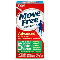 Move Free Advanced MSM Glucosamine 120 viên Đau Khớp Cổ Tay