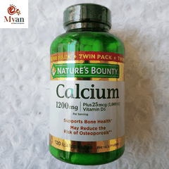 Viên Uống Calcium 1200mg Natures Bounty -  Chống Loãng Xương