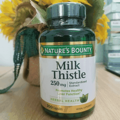 Viên Uống Giải Độc Gan Milk Thistle 250mg - Nature's Bounty