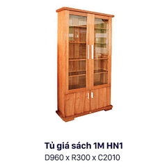 Tủ sách HN1 2 cánh : 0.96m