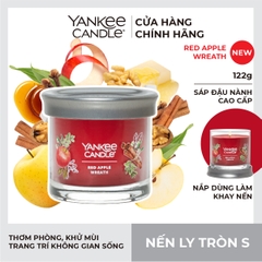 Nến ly tròn sáp đậu nành S - Red Apple Wreath