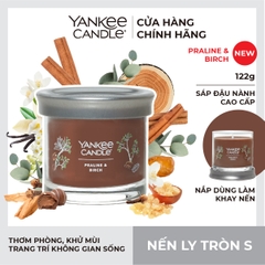 Nến ly tròn sáp đậu nành S - Praline & Birch