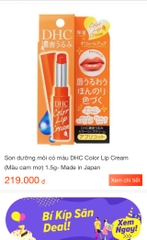 Son Dưỡng DHC Pure Color Lip Cream Stick