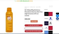 Xịt Chống Nắng Bioderma Photoderm Max Brume Solaire SPF 50+