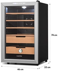 Tủ xì gà Klarstein El Presidente 65 Slim Humidor