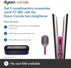 Máy Duỗi Tóc Dyson Corrale Straightener (Hồng)