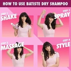 Dầu gội khô Batiste Instant Hair Fresh Dry Sampoo