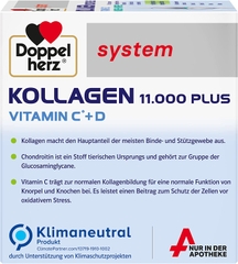 KOLLAGEN 11.000 PLUS DOPPELHERZ XƯƠNG KHỚP - COLLAGEN THUỶ PHÂN DẠNG NƯỚC