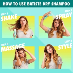 Dầu gội khô Batiste Instant Hair Fresh Dry Sampoo