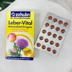 Viên uống bổ gan Zirkulin Leber Vital Mariendistel Dragees