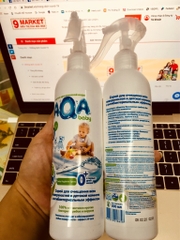 Xịt kháng khuẩn Organic Aqua Baby