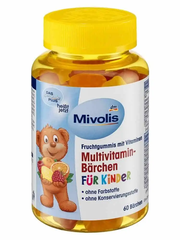 Kẹo gấu Mivolis Multivitamin Barchen của Đức