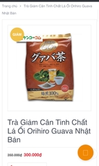 Trà giảm cân ổi Orihiro Guava Tea