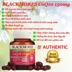 Blackmores CoQ10 - Thần dược cho sức khỏe tim mạch