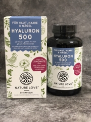 Viên Nang Nature Love Hyaluron 500 – 90 Viên 69g