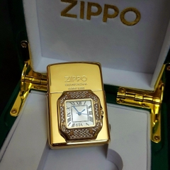 Zippo gắn mặt đồng hồ cao cấp ZN295